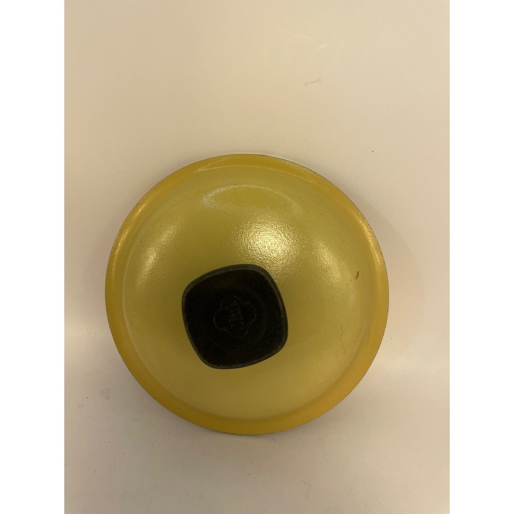 Vintage Club Aluminum 5"Lid Only Yellow/Harvest Gold